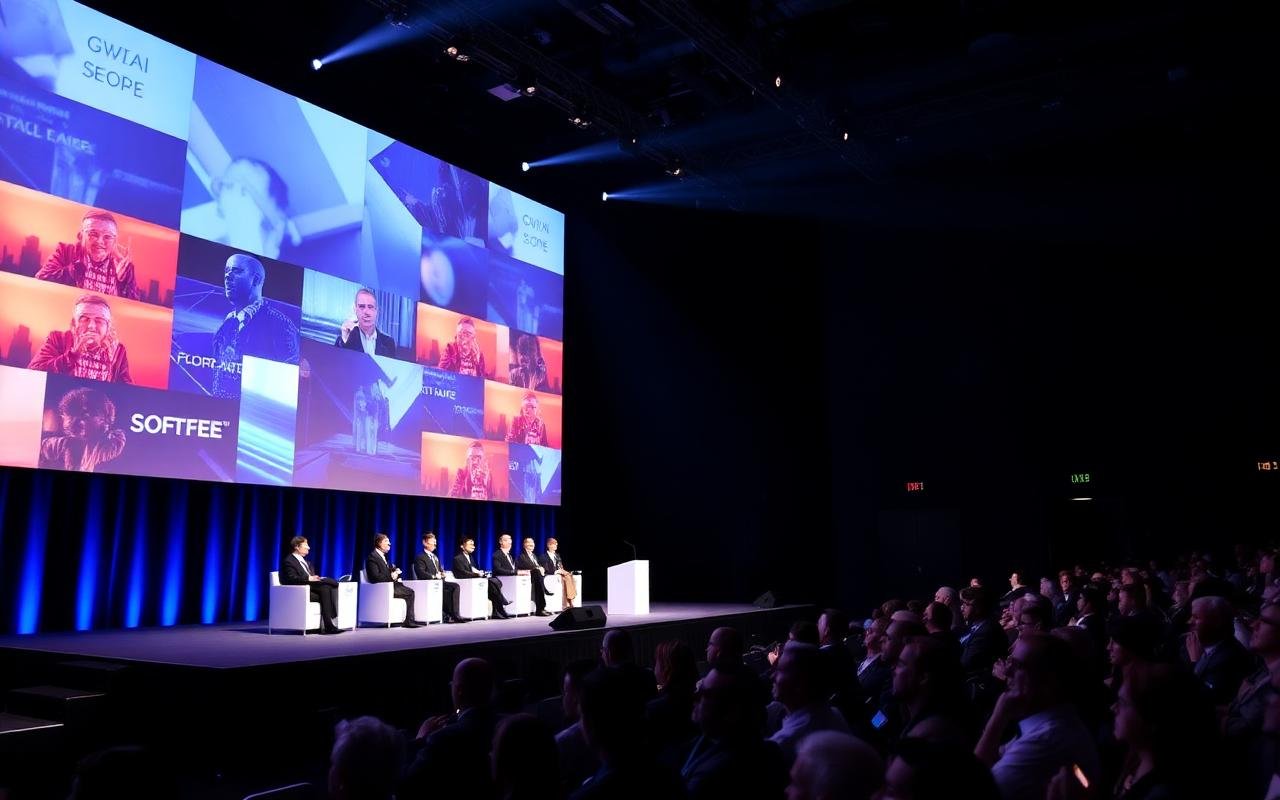 Palco de conferência